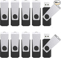 TOPESEL 100 Pack 128MB USB 2.0 Flash Drive, Thumb Drive, Memory Stick, Pen Drive