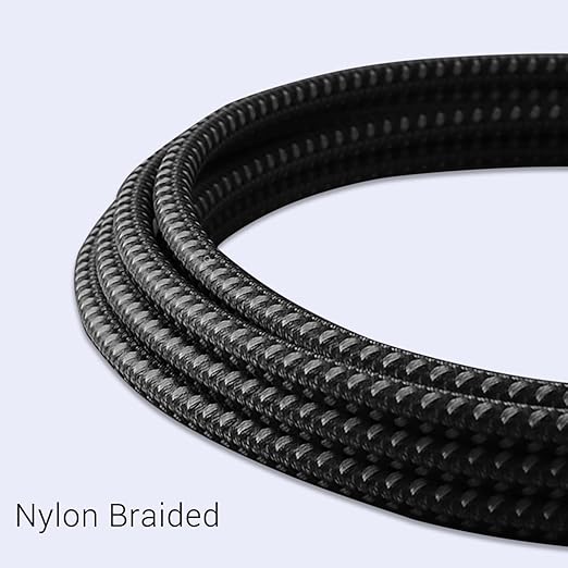 100W Short USB C Cable 3.1 Right Angle [1.5FT 2 Packs], 5A Fast Charging, 10GBbps High Speed Data E-Marker Chip Cords, 4K@60Hz Video Display