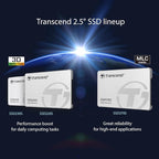 Transcend 512GB SATA III 6Gb/s SSD230S 2.5” Solid State Drive TS512GSSD230S,Silver