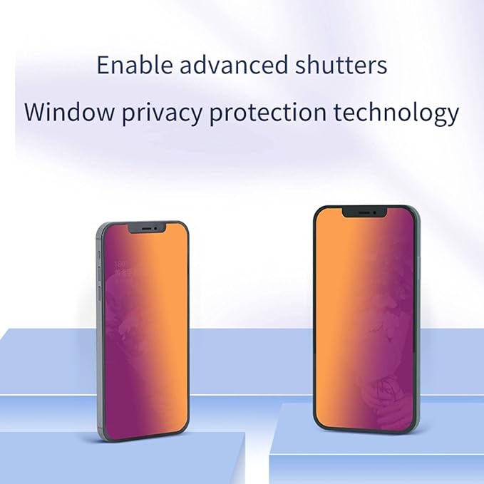 for iphone 13 / iPhone 14 Privacy Screen Protector -Flexible film (Anti-blue light, anti-glare, anti-scratch, filter screen ultraviolet)