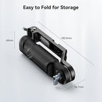 SmallRig Plastic Lightweight Adjustable Handle Sling Handgrip Only for DJI RS 4 Mini/RS 3 Mini Gimbal Handheld Stabilizer, with NATO Clamp and Cold Shoe Mount