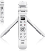 AODELAN for Nikon Camera Tripod with Rechargeable Wireless Shutter Release,Shooting Grip Remote Control Handle for P1000,P950,B600,A1000,Z6 II,Z30,Z50,Z5,Z7 II,Z fc,Z f,Z6 III,Z50 II,P1100,Z5II(White)