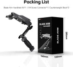 MOVMAX Blade Arm Handheld Kit for DJI Pocket 3, Insta 360, and GoPro Hero 12 Action Cameras, Handheld Stabilizer/N2 Arm Technology/Universal Locking Screw