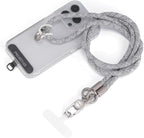 project-cb Phone Lanyard1, Phone Tether Tab2, Crossbody Cell Phone Lanyard, Rope Lanyard, Universal Adjustable Phone Strap (FoggyBlack-S)