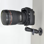 Heavy-Duty Camera Wall/Desktop Mount with 1/4"-20 Thread, Aluminum Alloy Arm, Dual Ball Heads, 1-Inch TPU Ball, Free Rotation,Compatible with DSLR, CCTV, RAM B System