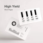 LEMERO 83X CF283X Toner Cartridge Compatible Replacement for HP 83X CF283X 83A CF283A High Yield - use with Laserjet Pro M201dw MFP M225dw MFP M225dn MFP M225nw (Black, 4-Pack)