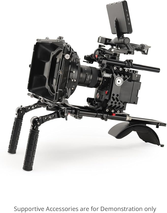 Hunt Universal 19mm/15mm Rosette Handle Set for DSLR & Video Camera Shoulder Mount Rigs. (CH-1915-RH)