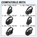 Replacement Ear Pads for JBL Tune 700(700BT)/710(710BT)/720(720BT)/750(750BT,750BTNC)/760(760NC)/770(770NC) Headphones, Headset Ear Cushions, Headset Earpads, Ear Cups Cover-Blue
