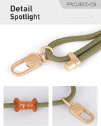 project-cb Cell Phone Lanyard 1,Phone Tether Tab 2,Phone Crossbody Strap,Lanyards for Around the Neck,Adjustable Phone Strap(Green-G)