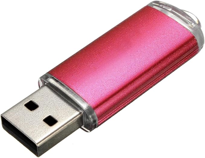 TOPESEL 10 Pack 8GB USB 2.0 Flash Drive Memory Stick Thumb Drives (5 Mixed Colors: Black Blue Green Red Silver)