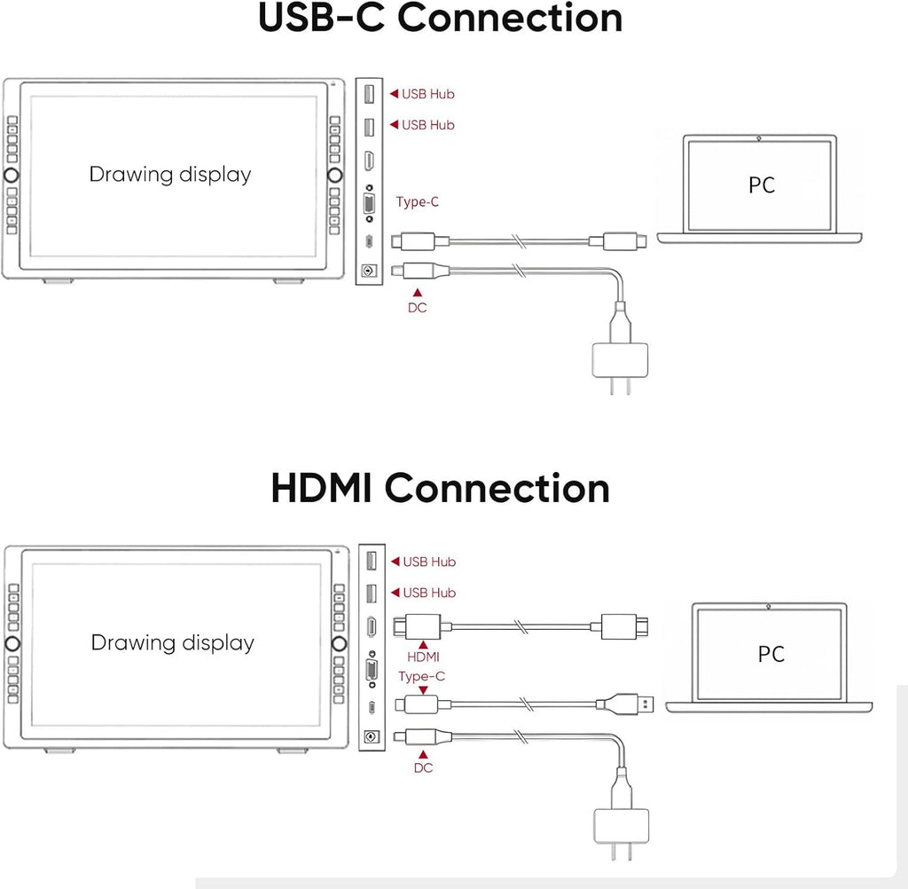 XPPen Artist 24 Pro 2.5K QHD Drawing Tablet with Screen,16.7M Colors Graphics Tablet with 8192 Pen Pressure Battery-Free Tilt Stylus & 20 Shortcut Keys for Windows, Mac, Chrome, Linux, 23.8"