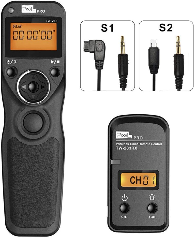 Wireless Remote Shutter Compatible for Sony Alpha a7 a7II III R RII RIII A7IV a7RIV a7S a300 a6000 a6500 a6400 a6300 a77II a100 a300 a450 a500 a580 a700 a850 a33 a55 a58 a65 a77 a99 RX100 II III IV