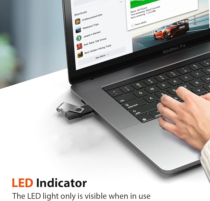 Aiibe 4GB Flash Drive 50 Pack - USB 2.0 Memory Stick Multipack Zip Drive, Black