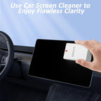 Screen Cleaner Spray and Wipe, Streak-Free Computer Screen Cleaner, Portable Laptop Cleaning Kit for Phone Car Touchscreen Monitor PC MacBook iPad TV Electronic, Refillable 2oz Spray Microfiber Cloth