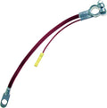Sherco-Auto Red 43" Inch 2 Gauge Top Post Battery Cable with Auxiliary Lead - Made in USA