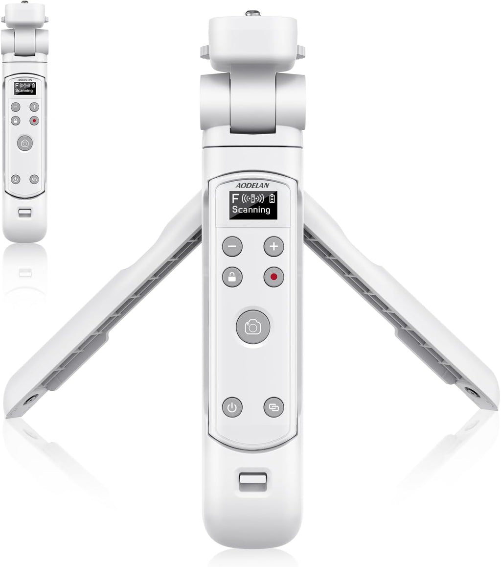 AODELAN for Fujifilm Camera Tripod with Rechargeable Wireless Shutter Release,Shooting Grip Remote Control Handle for Fuji X-T3,X-T4,X-T5,X-T30,X-T30 II,X-T50,X-H2,X-H2S,X-S10,X-S20,X100 VI,X-M5