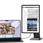 SOTSU FlipAction Elite 16" Portable Monitor | 4K |Super Compact | Pivot Rotate | 3840x2400 DCI P3 | 60Hz | 450 Nits | Full Metal CNC | Perfect Match for Mac and Windows (Space Black)