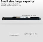 P10 Magnetic PSSD ，For iphone MagSafe Portable SSD, Upto 2000MB/s-Type-C, SM2320，USB 3.2 Gen 2x2 20Gbps, Connectivity, Updated Firmware - Portable Magnetic External Solid State Solution (Black-1T)