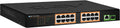 BV-Tech 18 Ports Long Range PoE+ Switch (16 PoE+ Ports | 1 Gigabit Ethernet uplink with 1 SFP Uplink) - 19" Rackmount - 120W - 802.3af/at -Desktop Design for Easy Set Up (16 Gigabit PoE+ Ports | 120W)