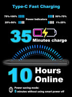 Stylus Pen for Android Tablet/Phone Pom Tips Fast Charge Stylus Pen for iPhone Magnetic Active Pencil Compatible with Samsung A9+, iPhone, Lenovo and Other Android Smartphone and Tablet Devices-Black