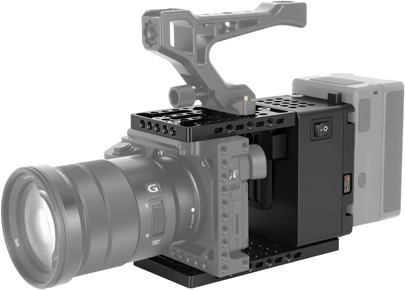 CAMVATE Height-Adjustable Camera Cage Expansion Module-3772