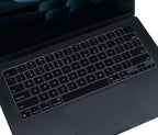 Keyboard Cover for 2025 2024 2023 MacBook Air 15.3 inch M4 M3 M2 Chip A3241 A3114 A2941,Apple MacBook Air 13.6 inch A3240 A3113 A2681 Keyboard Skin Protector