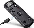 Compatible with Fujifilm Camera Wireless Remote Control - Aodelan Rechargeable Shutter Release with OLED Screen for X-H2,X-H2S,X-T4,X-T5,X-T3,X-S20,X-S10,X-T50,X-T30 II,X-T30,X-M5,X100VI,X-E5,X Half