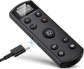 for Sony Camera Wireless Remote Control - Aodelan Rechargeable Shutter Release with OLED Screen for ZV-E10, FX3, a6100, a6400, a6600, a7 III, a7R III, DSC-RX100 VII, ZV-1; Replace Sony RMT-P1BT