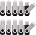 20 Pack 16GB USB Flash Drives - 2.0, Black