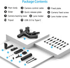 FeiyuTech SCORP 2 Gimbal Stabilizer for DSLR and Mirrorless Camera, Integrated Al Tracking Sensor, 3-Axis Camera Stabilizer for Sony Canon Panasonic Nikon, 2.5kg Payload Touch Screen Vertical Shooting