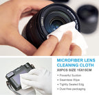 VSGO Professional Camera Lens Cleaning Kit for Canon, Nikon, Sony, Pentax DSLR Lenses - Includes Lens Pen, Air Blower, and Fluid (DKL-15D)