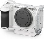 Tilta Full Camera Cage for ZV-E1 | Cold Shoe, NATO Rail, M3 and 1/4"-20 Threads Mounts | Silver