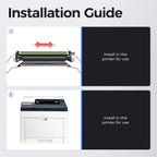Phaser 6510 WorkCentre 6515 Drum Unit Replacement for Xerox 108R01420 108R01417 108R01418 108R01419 Imaging Unit Compatible for Xerox 6510N 6510DN 6510DNM 6510DNI 6515N 6515DN 6515DNM 6515DNI Printer