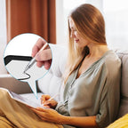 YuCool 20 Pieces Passive Stylus Pen Replacement Disc Tips, Universal Nibs Compatible with Capacitive Touch Screen