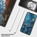 20Pcs Replacement Tips Silicone Rubber Touch Screen Pens Tips for Touch Pen (8 * 8mm)