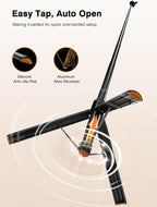 𝟐𝟎𝟐𝟓 𝐔𝐩𝐠𝐫𝐚𝐝𝐞𝐝 for Magsafe Tripod for iPhone,65”Extendable Strong Magnetic Selfie Stick for iPhone with Remote,Portable Cell Phone Tripod Stand for Vlogging Video Vacation Travel Essentials