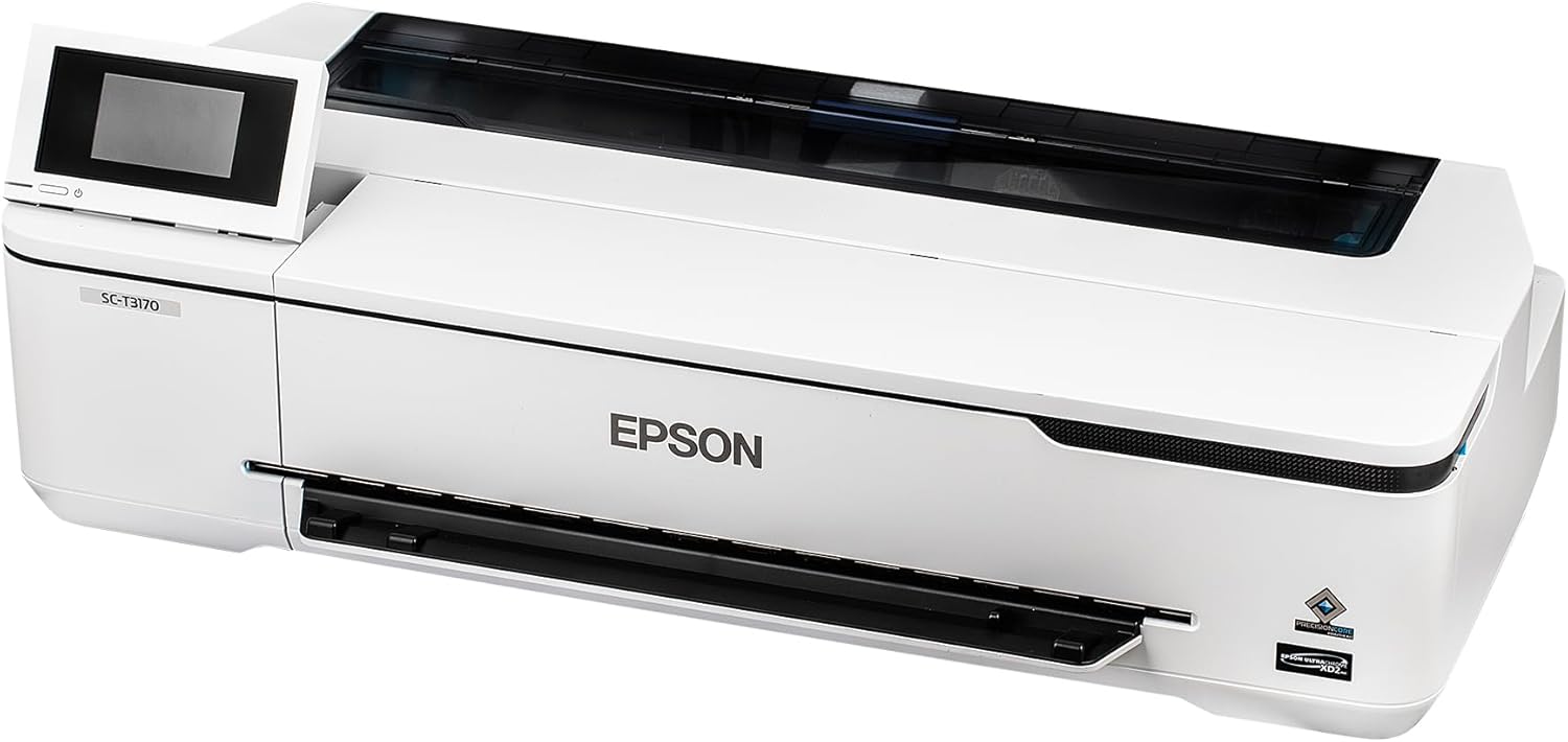 EPSON SureColor P900 17-inch Photo Printer (C11CH37201) Bundle with Ethernet Cable, USB Cable, Fiber Cloth