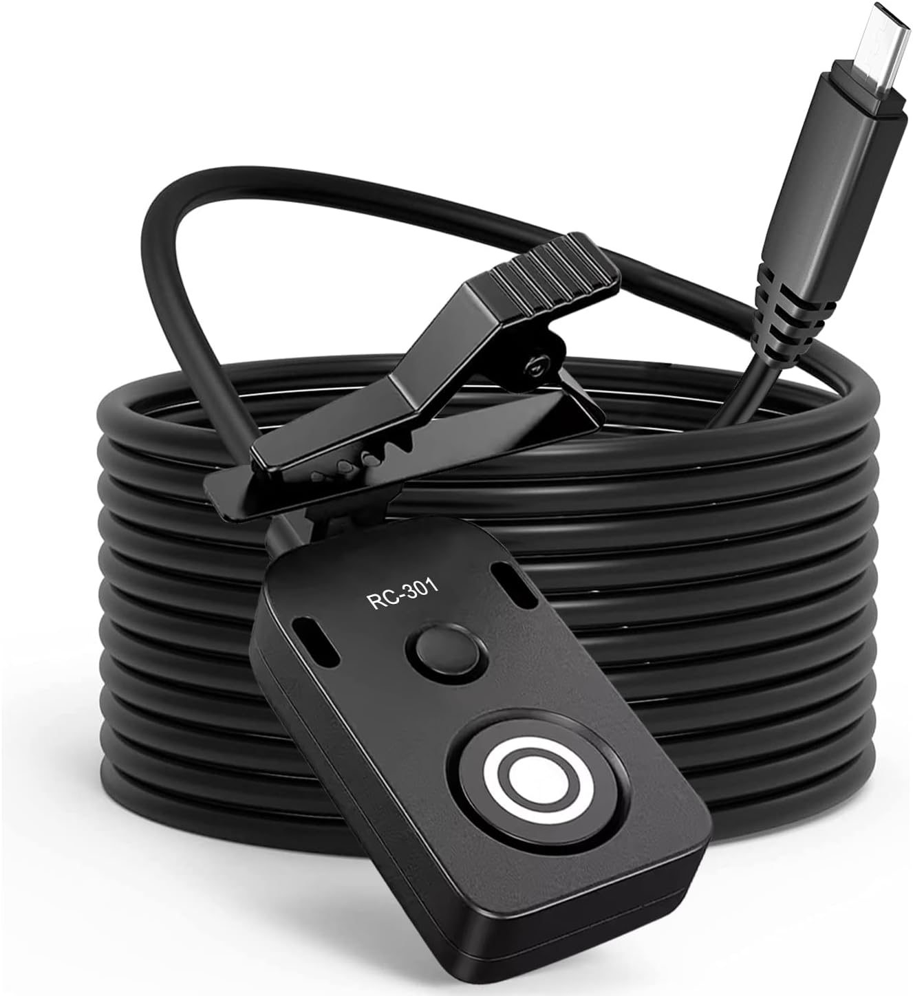 Small Release Shutter Remote Control Cable RC-301 S2 for Sony Support Video Camera Cable a7m4 a7r4 a7r2 r3 m2 a9 a1 a6600 a6500 (500cm/196in)