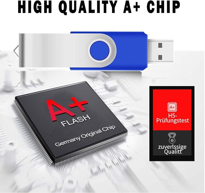 200 Packs of 128MB (Not 128GB) Flash Drives Bulk EASTBULL Flash Drives Pack 128MB USB2.0 Thumb Drives Bulk with Strings (200PCS)