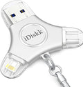 iDiskk 512GB App-le MFI Certified Photo Vault for iPhone USB Storage FlashDrive for USB-C iPad Android Samsung for iPhone 16/15/14/13/13 pro/12/12 pro/11 Pro/XR/X,Photo Stick for Computer MacBook
