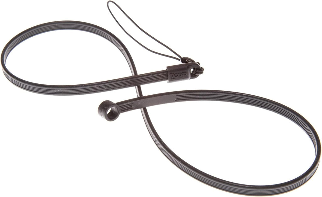 ZoopLoop Black Silicone Scratchproof 20.75in Tether for Digital Electronic Styluses (Diameter Range: 0.27-0.37in) - Secure Stylus to Tablet Case - Tablet Pencil Holder Accessory