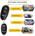 PHOLSY Wireless Shutter Release Camera Remote Compatible with Nikon Z5 Z8 Z9 Z7ii Z6 Z6ii D750 D780 D7500 D7200 D5600 D5500 P7700 P7800 P950 D90 D4 D5 D6 D800 D850 D810 D700 D300 D200 COOLPIX Series