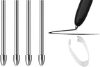 No Worn Out Titanium Alloy Metal Remarkable 2 Pen Tips Replacement Compatible Nibs for Remarkable 2 1 Marker Plus Pencil Kindle Scribe Basic & Premium Stylus Digital Pen Fine Tip, Smooth Ballpoint Nib