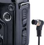 JJC Intervalometer Timer Remote Shutter Release Time Laspe for Nikon Z8 Z9 D850 D810A D810 D800 D800E D700 D500 D5 D4 D4s D3 D3s D2H D2X D2Xs D1H D1 D300s D300 D200 D100 and More Nikon Cameras