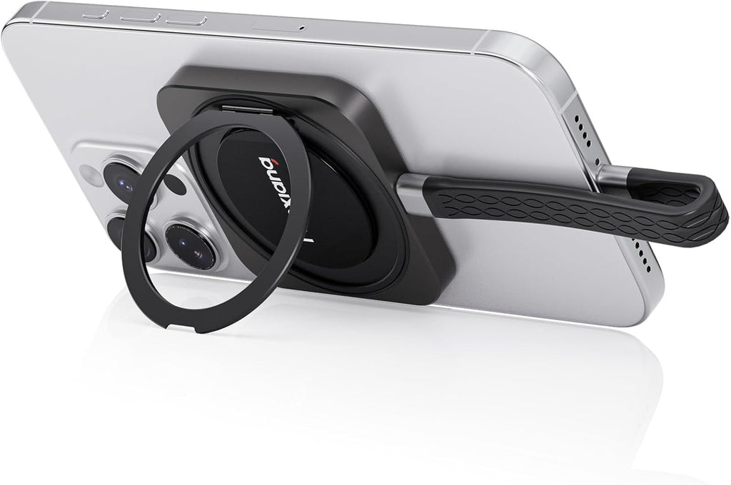 fanxiang 500GB Magnetic Portable SSD with 360° Rotating Stand, Up to 2000MB/s, USB-C 3.2 Gen 2x2 External Solid State Drive,Compatible with iPhone 15/16, Android,Mac, PC, and Tablets