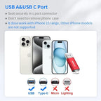 Thkailar 32GB Fat32 USB C Flash Drive OTG High Speed for Store Data-USB 3.1 Thumb Drive C Jump Drive-Compatible with Samsung,Mac Pro,Laptops,Tablets,PC(Red)