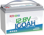 Redodo 12V 100Ah LiFePO4 Battery with Self-Heating, Built-in 100A BMS, Supports Low Temperature Charging(-4℉) Group 31 Lithium Battery, 4000+ Deep Cycles, Perfect for RV, Solar, Off-Grid in Cold Areas