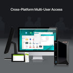 Asustor Drivestor 2 Pro Gen2 AS3302T v2, 2 Bay NAS, 1.7GHz Quad-Core, 2.5GbE Port, 2GB RAM DDR4, Small Home Media Server, Network Attached Storage Device (Diskless)