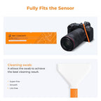 K&F Concept 14pcs Double Tipped 16mm APS-C Sensor Cleaning Swab, DSLR or SLR Digital Camera Cleaning kit and Full Frame Sensor Cleaning Swab