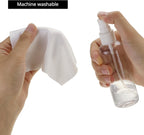 QWORK Camera Lens Cleaning Kit - 4-in-1 Includes Lens Cleaning Pen, Microfiber Cloths, Air Blower - Compatible with Sony, Nikon, Canon, DSLR Cameras & Cell Phones